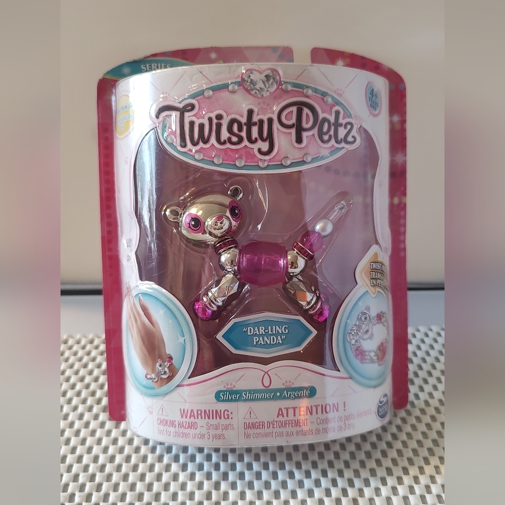 Twisty Petz Series 2 Bracelet Dar-Ling Panda Silver Shimmer Spin Master Authenti